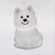Dog Hair Keepsake Keychain – Memorial Pet Fur Holder, Mini Memory Box, Keyring Pendant