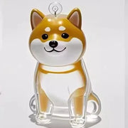 Dog Hair Keepsake Keychain – Memorial Pet Fur Holder, Mini Memory Box, Keyring Pendant