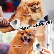 Pet Hair Remover Brush – Self-Cleaning Grooming Tool for Cats & Dogs